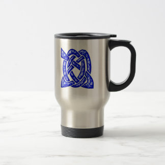 Taza De Viaje Nudo céltico 6 azul marino
