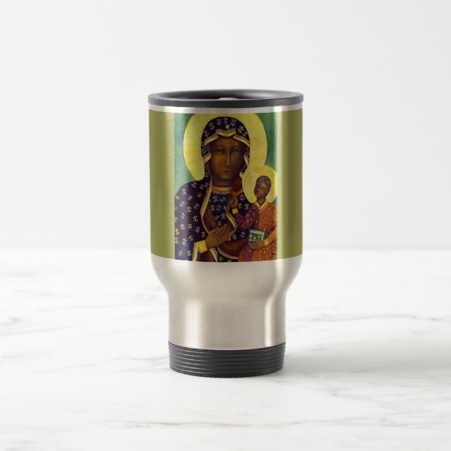 Taza De Viaje Nuestra dama Black Madonna (Centro)