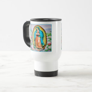 Taza De Viaje Nuestra Señora de la Flora de Guadalupe
