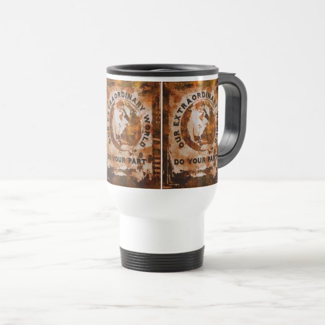 Taza De Viaje Nuestro mundo extraordinario (Anverso derecho)