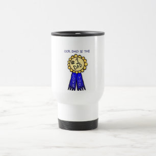 TAZA DE VIAJE NUESTRO PAPÁ ES #1 MUG COMUTER