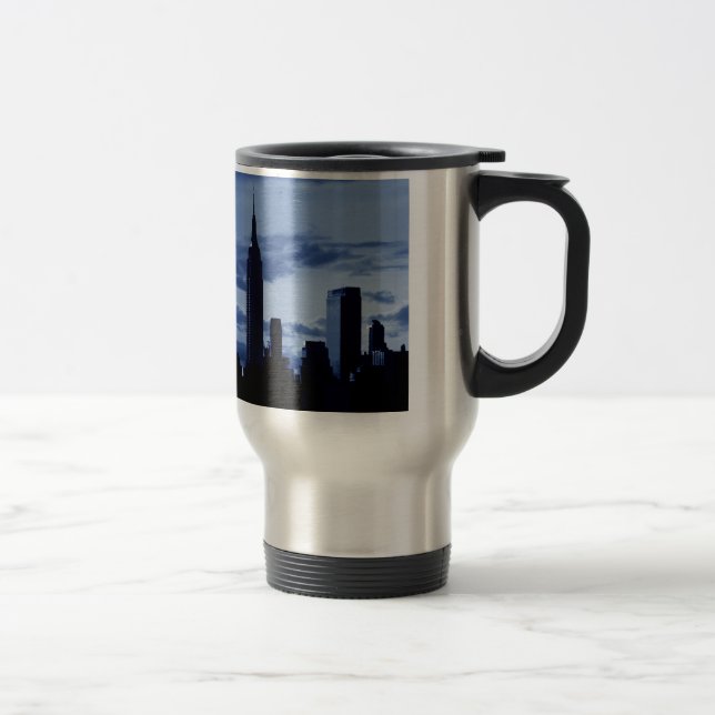 Taza De Viaje Nueva York y la noche azul (Derecha)