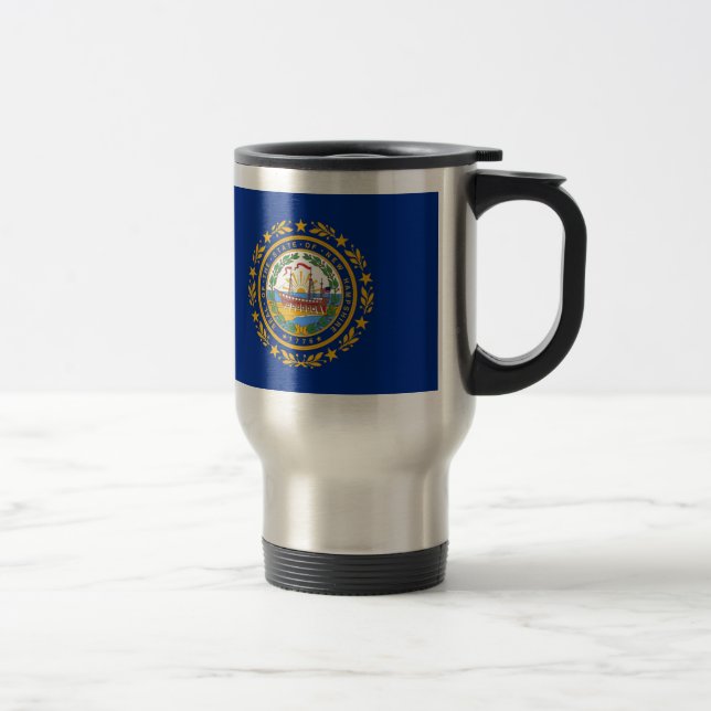 Taza De Viaje Nuevo Hampshire (Derecha)