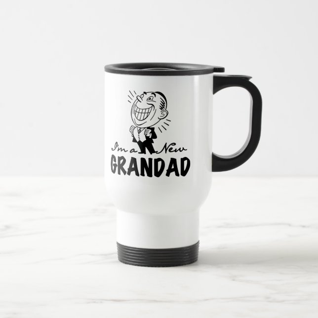 Taza De Viaje Nuevos camisetas y regalos sonrientes del Grandad (Derecha)