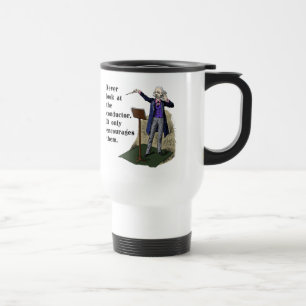Taza De Viaje Nunca mire el conductor