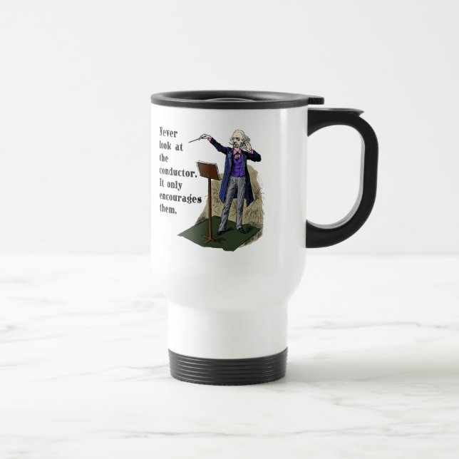Taza De Viaje Nunca mire el conductor (Derecha)