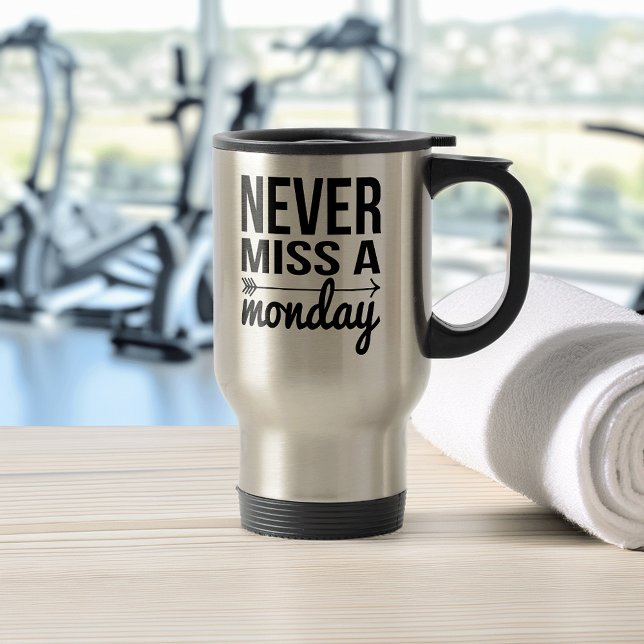 Taza De Viaje Nunca se pierda un lunes | Oferta de cálculo (Subido por el creador)