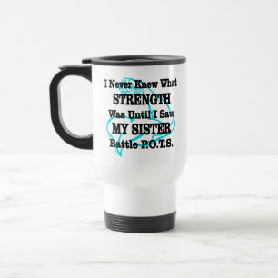Taza De Viaje Nunca supe/Músculo/Hermana...POTS