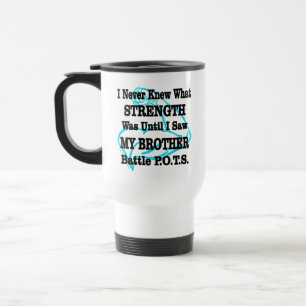 Taza De Viaje Nunca supe/Músculo/Hermano...POTS