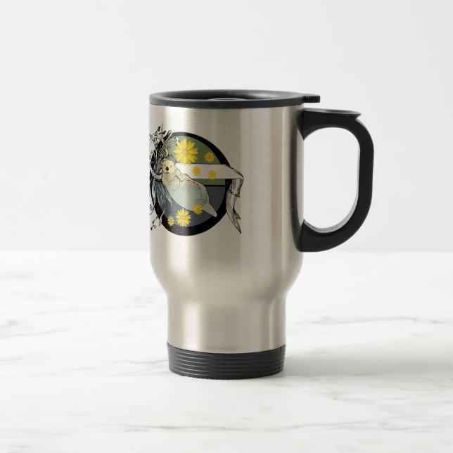 Taza De Viaje nutria marina (Derecha)