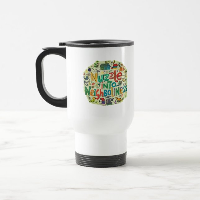 Taza De Viaje Nuzzle en la vecindad (Izquierda)