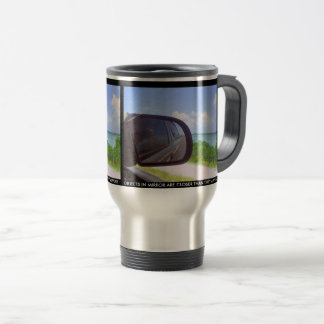 Taza De Viaje Objetos en el espejo