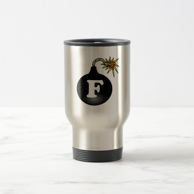 Taza De Viaje Obra clásica de FBomb (Centro)