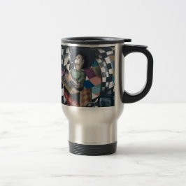 Taza De Viaje Obra de arte de grafiti abstracto