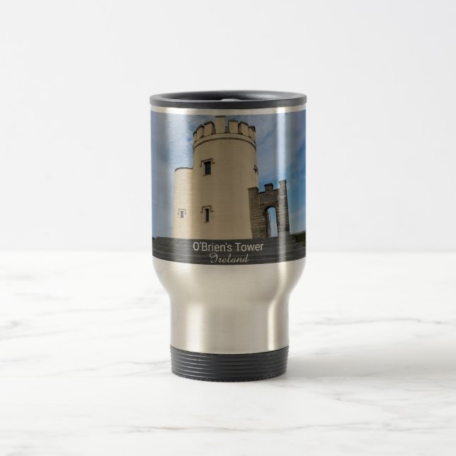 Taza De Viaje O'Brien's Tower Ireland Souvenir Travel Tumbler (Centro)