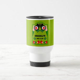 Taza De Viaje Observador de aves original único