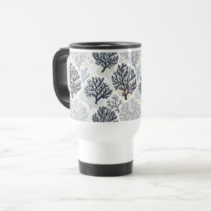 Taza De Viaje Oceanic Vibes Botanical Corals