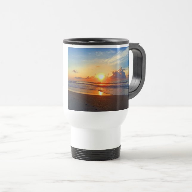 Taza De Viaje Océano Sol (Anverso derecho)