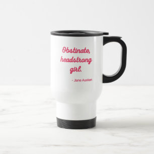 Taza De Viaje Oferta de Orgullo y Prejuicio II - Estilo Cuto
