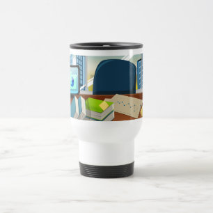 Taza De Viaje Oficina de banqueros corporativos