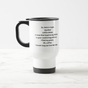 Taza De Viaje Oh, café