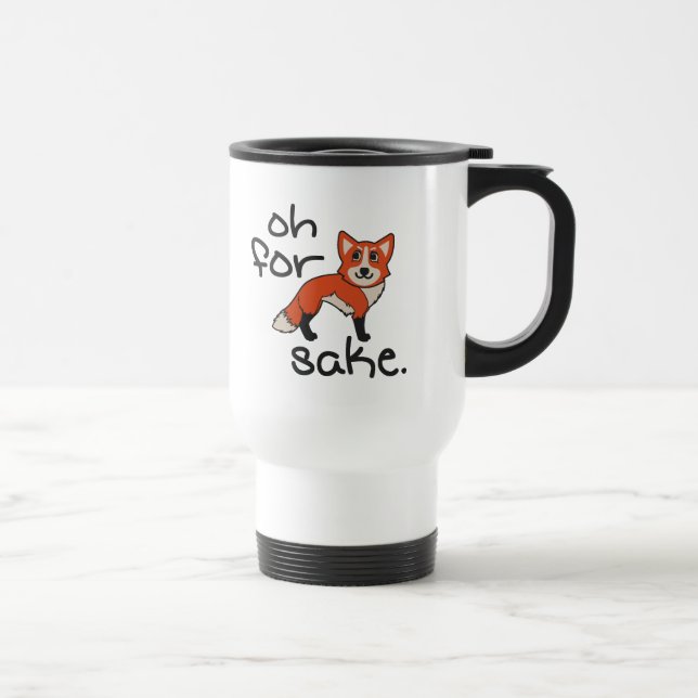 Taza De Viaje Oh, por Fox Sake (Derecha)