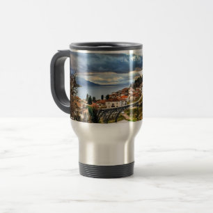 Taza De Viaje Ohrid, paisaje de Macedonia