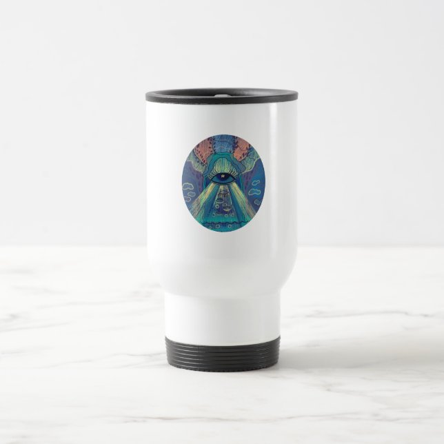 Taza De Viaje ojo simbólico (Centro)