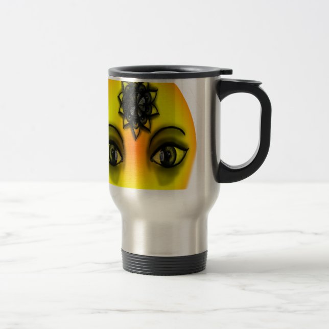 Taza De Viaje Ojos solares (Derecha)