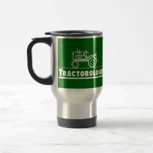 Taza De Viaje Ología del tractor verde