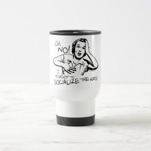 Taza De Viaje Olvidó la socialización