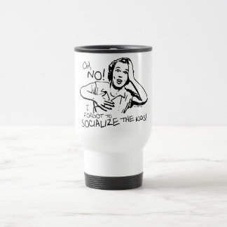 Taza De Viaje Olvidó la socialización