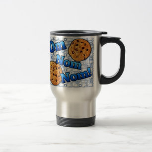 Taza De Viaje OM Nom Nom, galletas del amor de Meme