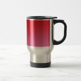 Taza De Viaje Ombre rojo y rosado