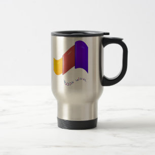 Taza De Viaje Onda del libro