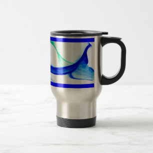 Taza De Viaje Ondas abstractas