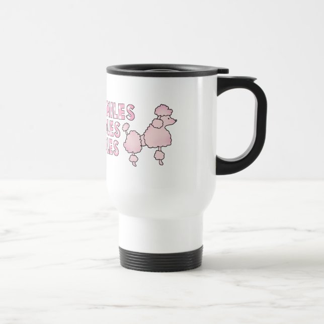 Taza De Viaje Oodles de caniches (Derecha)