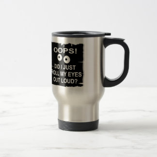 Taza De Viaje Oops hice apenas ruedo mi © ruidoso WhiteTiger de