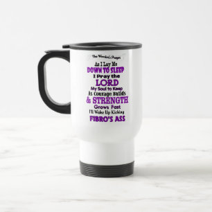 Taza De Viaje Oración del guerrero... Fibro