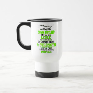 Taza De Viaje Oración del guerrero... Lyme