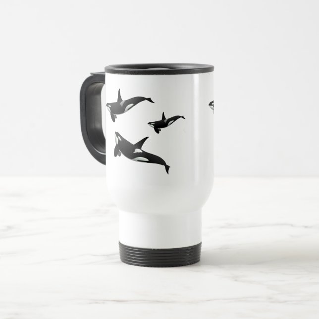Taza De Viaje Orca (Anverso izquierdo)