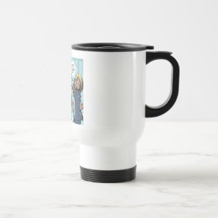 Taza De Viaje Orca Revenge de Rick London Funny