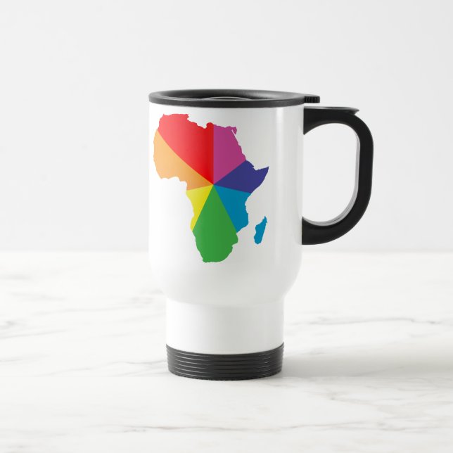 Taza De Viaje orgullo africano. (Derecha)