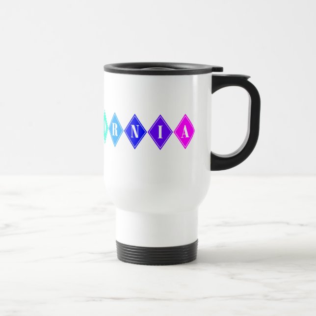 Taza De Viaje orgullo de california. (Derecha)