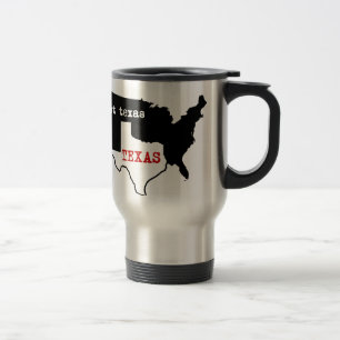 Taza De Viaje ¡Orgullo de Tejas! Tejas/no Tejas