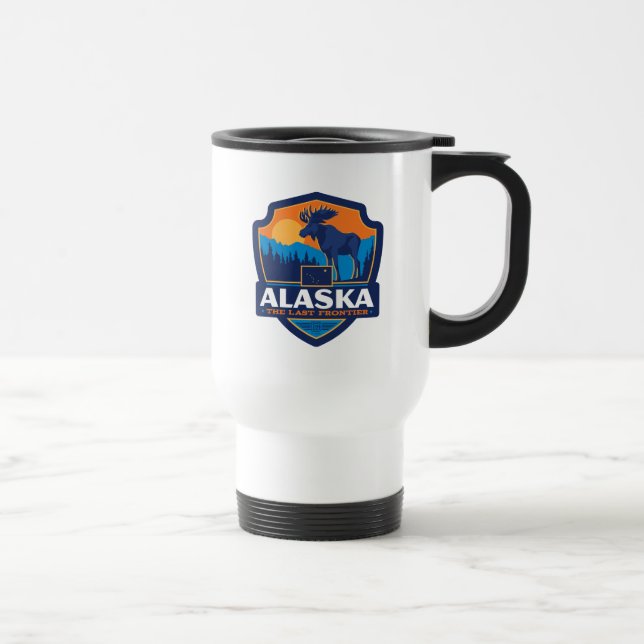 Taza De Viaje Orgullo del Estado | Alaska (Derecha)