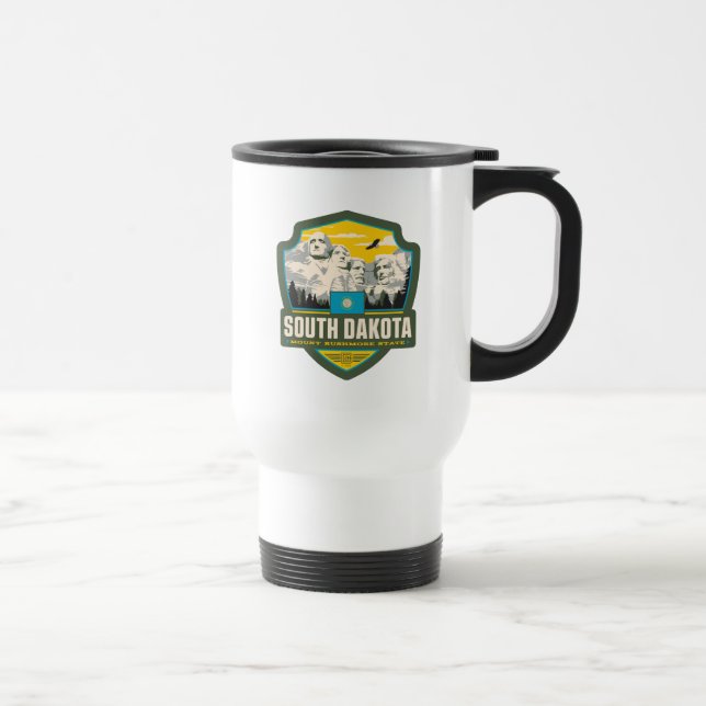 Taza De Viaje Orgullo del Estado | Dakota del Sur (Derecha)