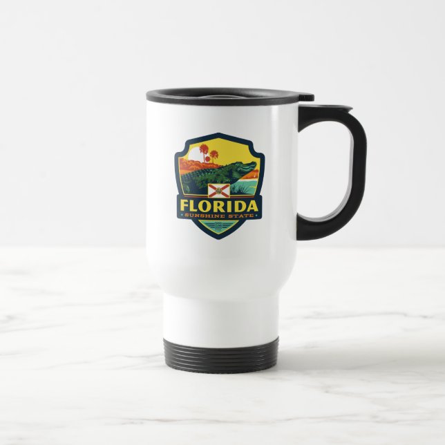 Taza De Viaje Orgullo del Estado | Florida (Derecha)