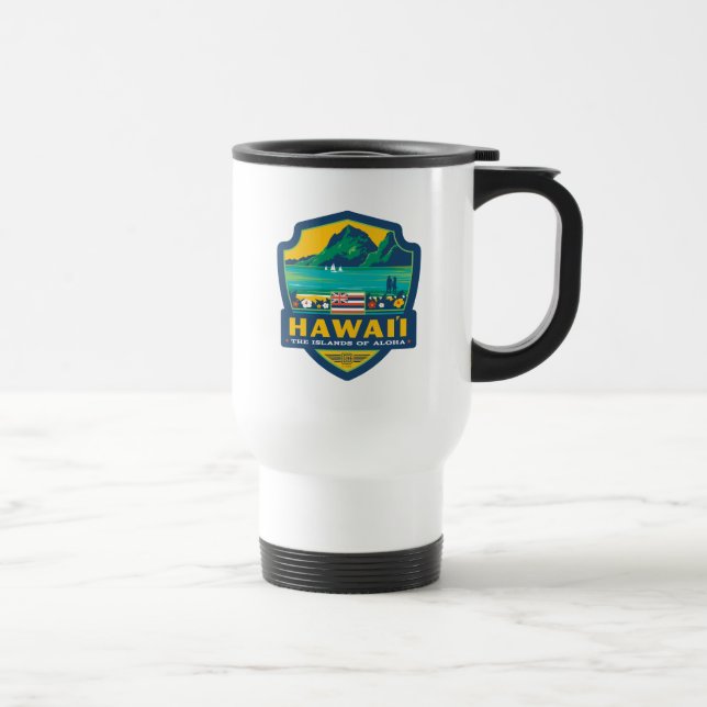 Taza De Viaje Orgullo del Estado | Hawai (Derecha)