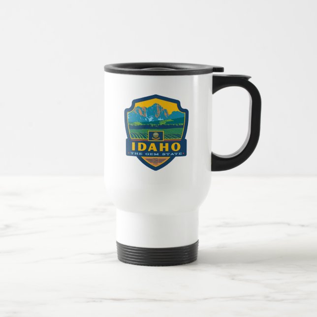 Taza De Viaje Orgullo del Estado | Idaho (Derecha)